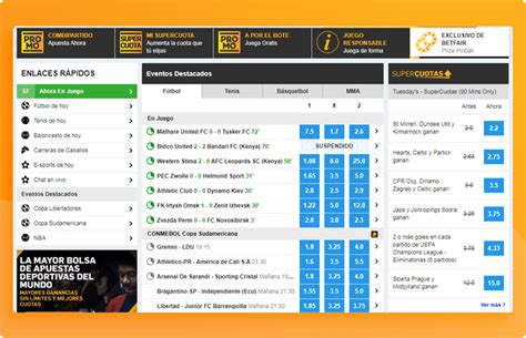 Betfair Sportsbook Apuestas .